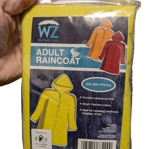 Weather Zone Yellow Raincoat